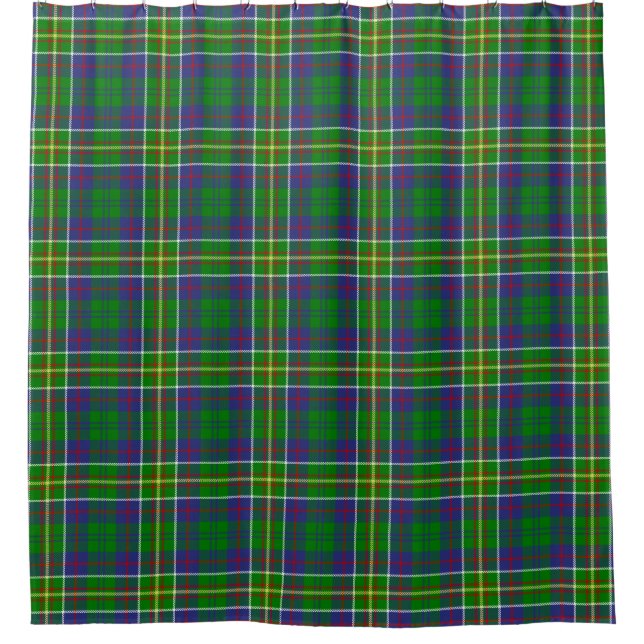 Scott Clan Hunter Tartan Kariert Duschvorhang (Vorderseite)