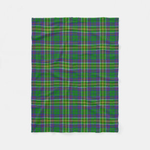 Scott Clan Hunter Tartan Kariert Fleecedecke