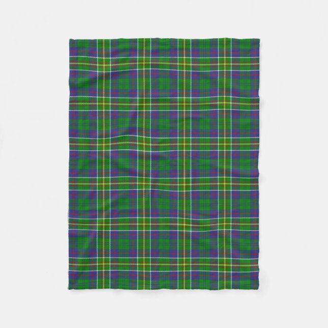 Scott Clan Hunter Tartan Kariert Fleecedecke (Vorderseite)