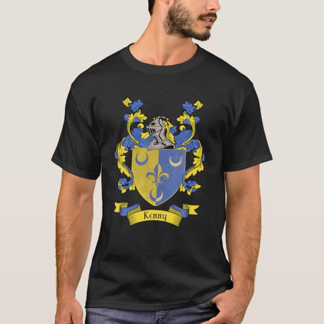 Scott Clan Scottish Name Coat of Arms Tartan T-Shirt (Vorderseite)