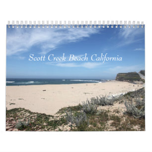 Scott Creek Beach California Kalender
