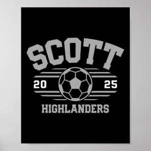 Scott Ers Fußballrechnung 2025 Poster