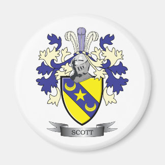 Scott Familienwappen Coat of Arms Magnet