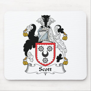 Scott-Familienwappen Mousepad