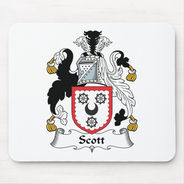 Scott-Familienwappen Mousepad (Vorne)