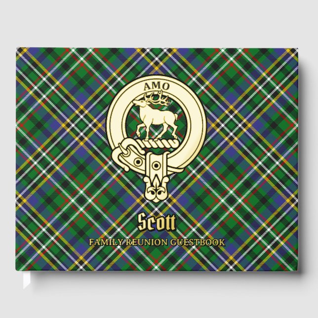 Scott Family Wiedersehen Gästebuch (Vorderseite)