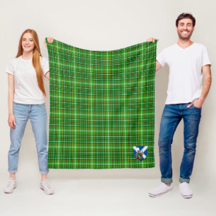 Scott Forrester Hunting Tartan Kariert Fleecedecke