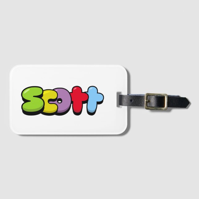 Scott Gepäckanhänger (Vorderseite (Horizontal))