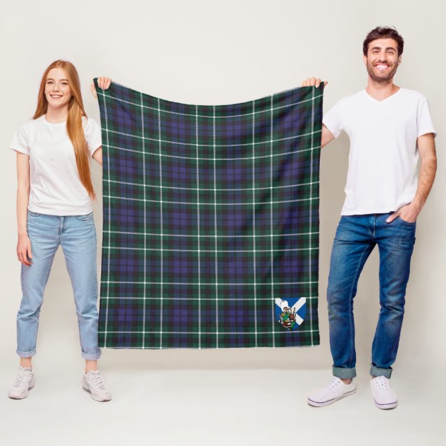 Scott Graham of Montrose Modern Tartan Kariert Fleecedecke (Beispiel)