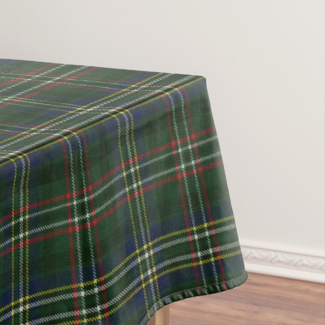 Scott Green Modern Original Scottish Tartan Tischdecke (Beispiel)
