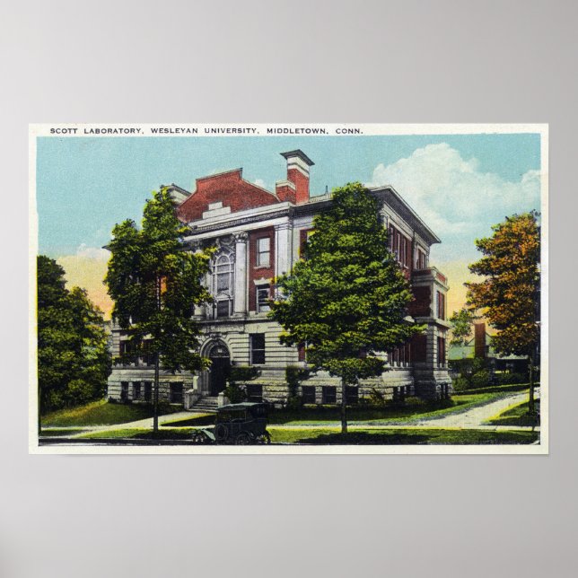 Scott Laboratory of Wesleyan University Poster (Vorne)