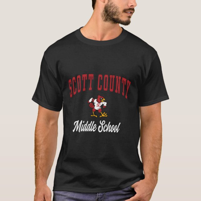 Scott Landkreis Middle School T-Shirt (Vorderseite)