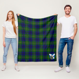 Scott Marjoribanks Modernes Tartan Kariert Fleecedecke