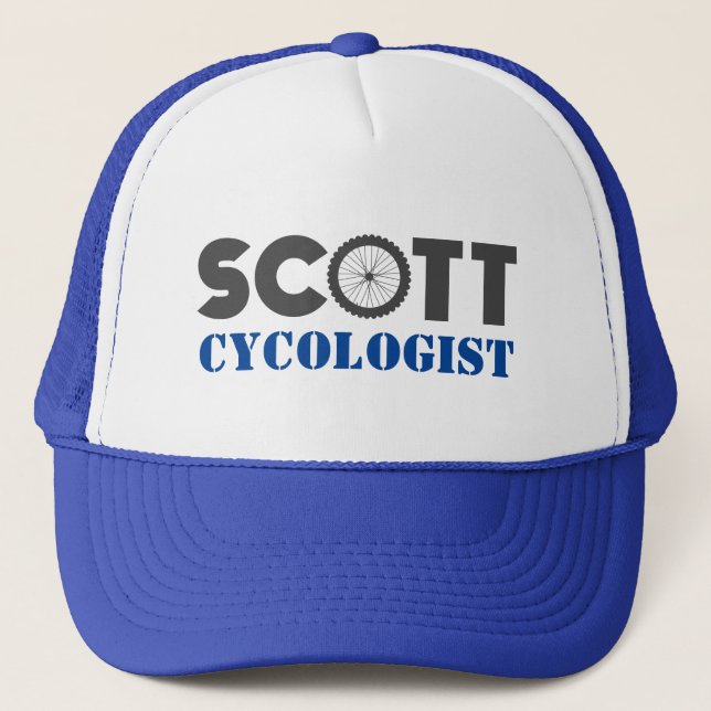 Scott Mountain Biker Trucker Hat Truckerkappe (Vorderseite)