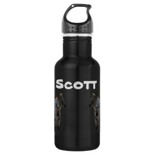 Scott Name mit australischen Quokkas, Wasserflasch Edelstahlflasche