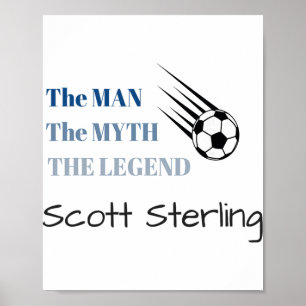 Scott Sterling T-Shirt Studio C Fußball-Torhüter-F Poster
