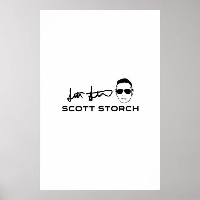 Scott Storch White Poster (Vorne)