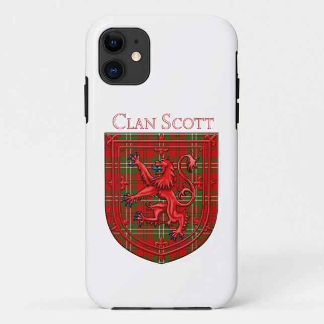 Scott Tartan Scottish Kariert Lion Rampant Case-Mate iPhone Hülle (Rückseite)