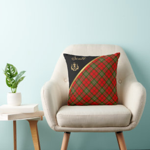 Scott Tartan Throw Kissen