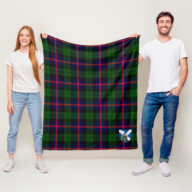 Scott Urquhart Modern Tartan Kariert Fleecedecke (Beispiel)