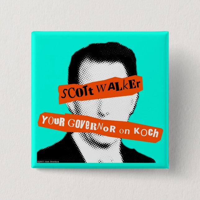 Scott-Wanderer Ihr Gouverneur auf Koch Button (Vorderseite)