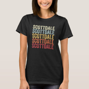 Scottdale Georgia Scottdale GA Retro Vintager Text T-Shirt