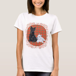 Scottie Adult & Westie Puppy T-Shirt