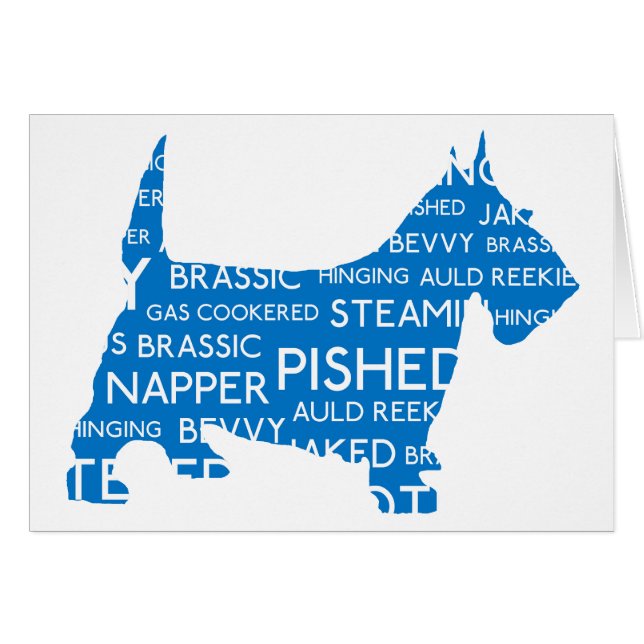 Scottie altes Reekie schottisches Slang.png (Vorderseite (Horizontal))