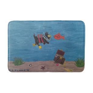 SCOTTIE BADEMATTE