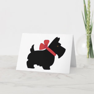 SCOTTIE BIRTHDAY CARD KARTE