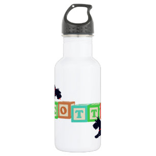 Scottie Blöcke !! Trinkflasche