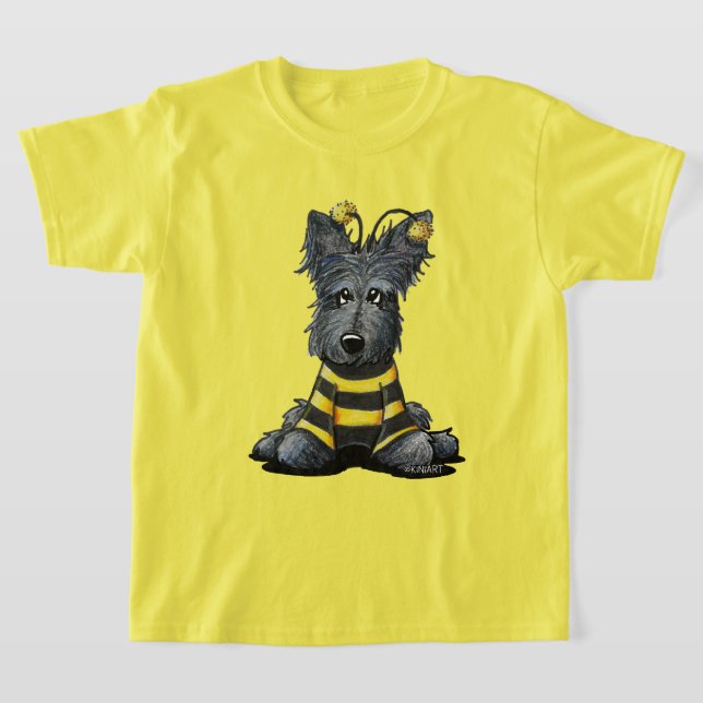 Scottie Dog Bee T-Shirt (Ablage )