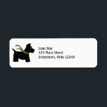 Scottie Dog Christmas Labels<br><div class="desc">Teilen Sie mit diesen niedlichen und anpassbaren Artikeln Ihre Liebe von Partitionen. Erhältlich in vielen Farben,  fügen Sie Ihre eigene Nachricht.</div>