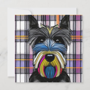 Scottie Dog Feiertagskarte