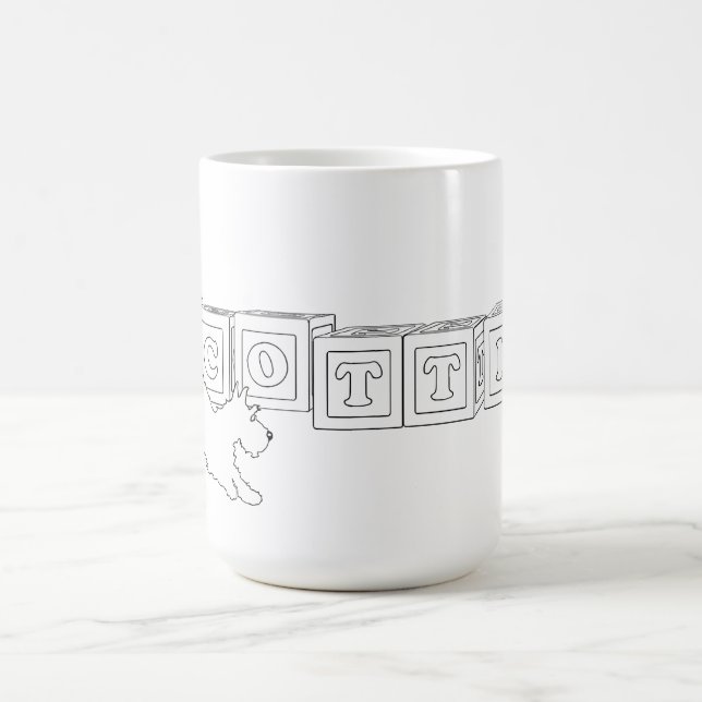 Scottie Dog Kaffeetasse (Mittel)