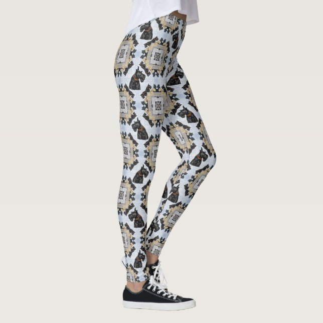 Scottie Dog Leggings (Rechts)