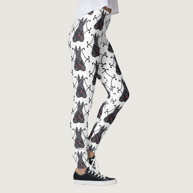 Scottie Dog Leggings (Rechts)