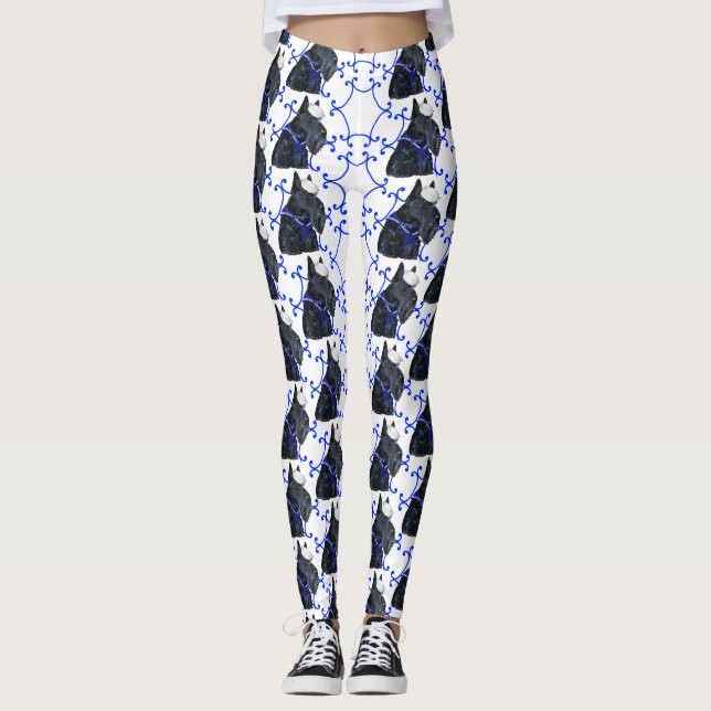 Scottie Dog Leggings (Vorderseite)