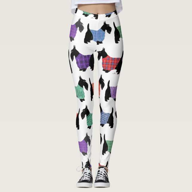 Scottie Dog Leggings (Vorderseite)
