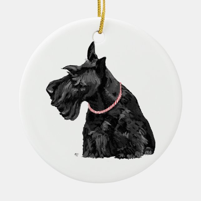Scottie Dog Ornament (Vorne)