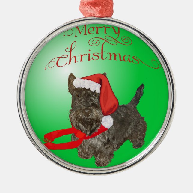 Scottie Dog Ornament (Vorne)