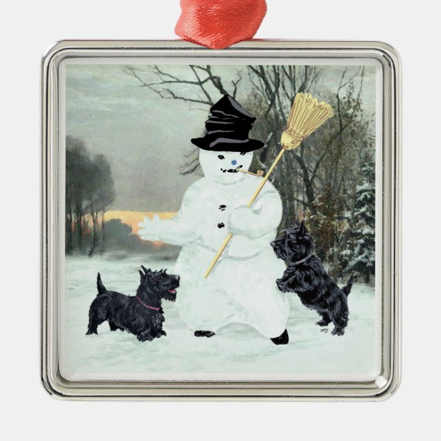 Scottie Dog Ornament (Vorne)