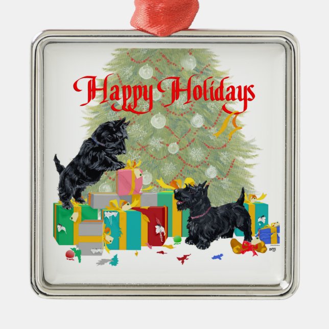 Scottie Dog Ornament (Vorne)