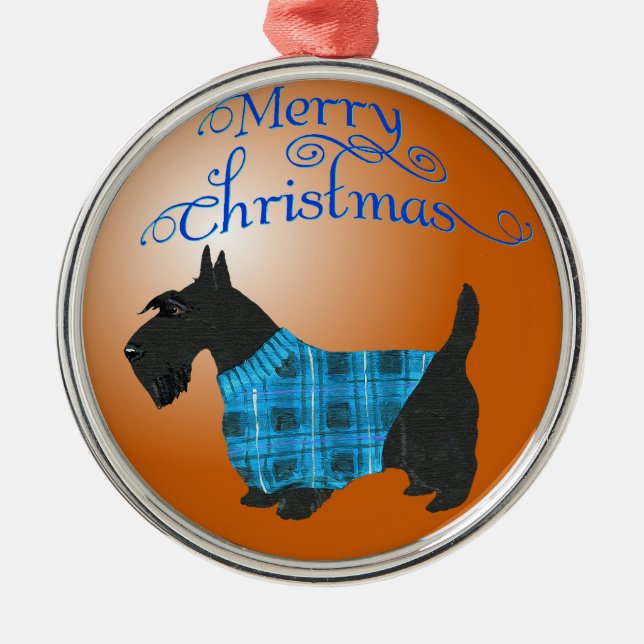 Scottie Dog Ornament (Vorne)