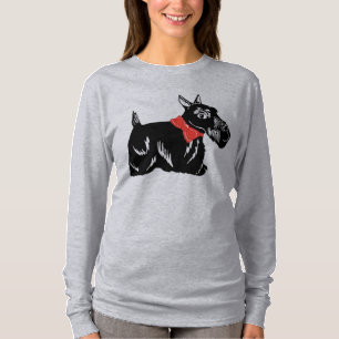 Scottie Dog Women's Long Sleeve T - Shirt