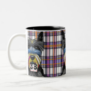 Scottie Dog Zweifarbige Tasse