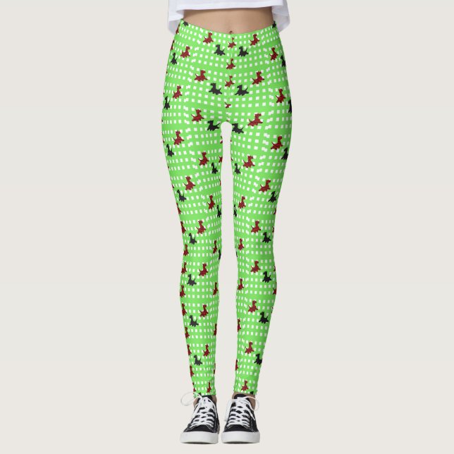 Scottie Dogs Leggings (Vorderseite)