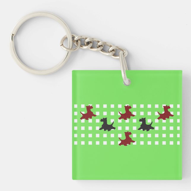 Scottie Dogs Schlüsselanhänger (Vorderseite)