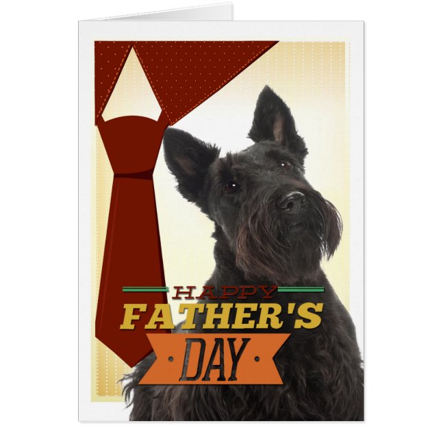 Scottie Father's Day Card (Vorne)