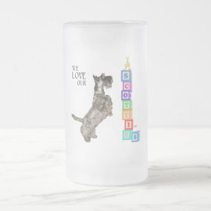 Scottie findet einen Preis Mattglas Bierglas